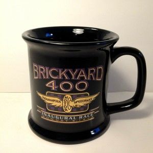 Vintage Brickyard 400 Coffee Mug Inaugural Race Indianapolis NASCAR Vintage 1994